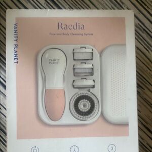 Vanity Planet Face and Body Cleansing System by RAEDIA NIB